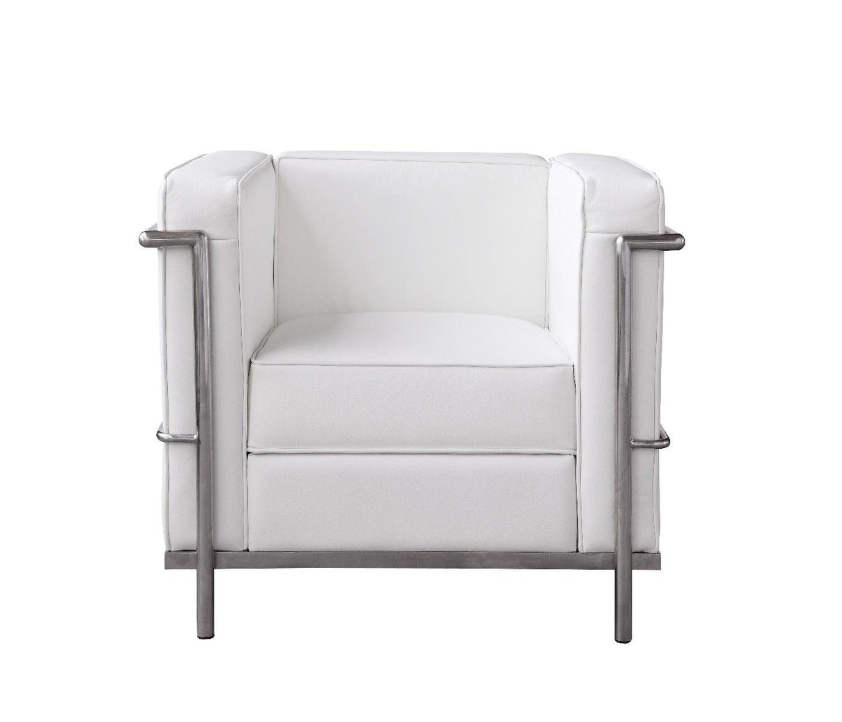 Cour 2 Piece Living Room Set In White - 176551 - 2Set | J&M | Home Elegance USA