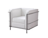 Cour 2 Piece Living Room Set In White - 176551 - 2Set | J&M | Home Elegance USA