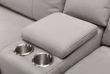 J&M Furniture - Cozy Motion Sectional In Moonshine - 184762-Ms