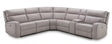 Cozy Motion Sectional In Moonshine - 184762-Ms | J&M