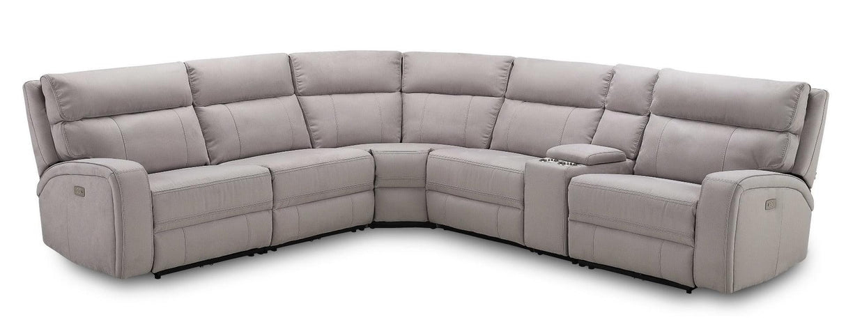 Cozy Motion Sectional In Moonshine - 184762 - Ms | J&M | Home Elegance USA