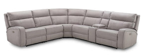 Cozy Motion Sectional In Moonshine - 184762-Ms | J&M