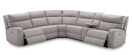 Cozy Motion Sectional In Moonshine - 184762-Ms | J&M