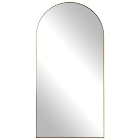 Crosley Antique Brass Arch Mirror | Uttermost