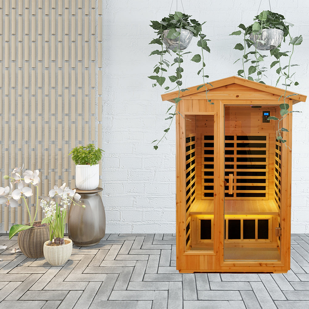 Outdoor far infrared  sauna room (Two person )