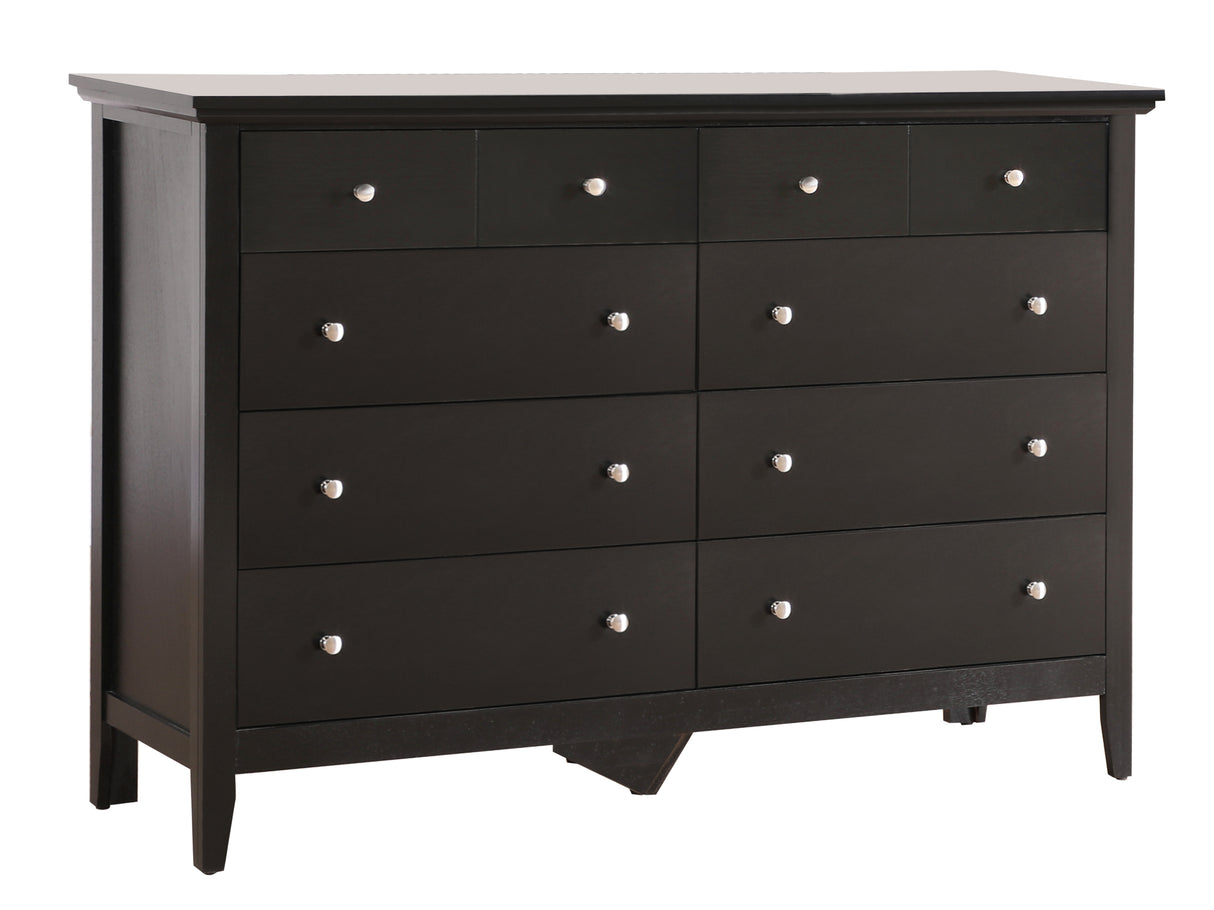 Glory Furniture Hammond G5450-D Dresser , Black - Home Elegance USA