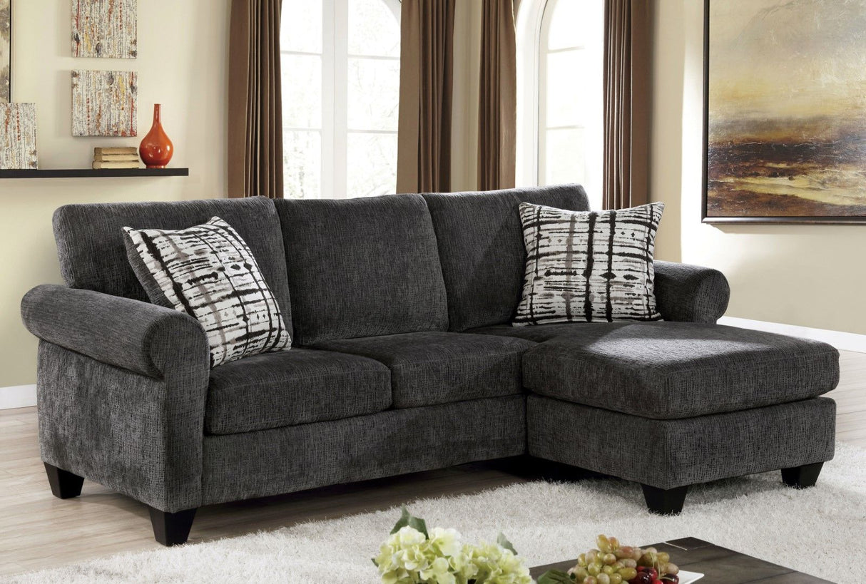 Jordana - Sectional - Gray - Home Elegance USA