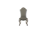 ACME Dresden Side Chair (Set-2), Vintage Bone White & PU 68172 - Home Elegance USA