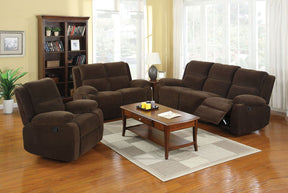 Haven - Sofa & Loveseat - Dark Brown