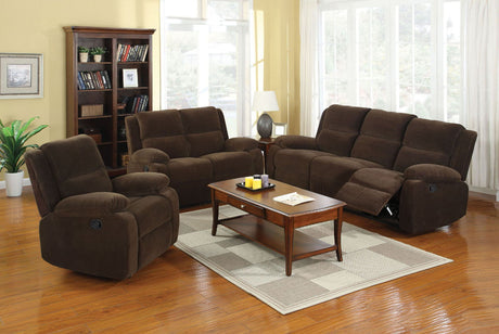 Haven - Sofa & Loveseat - Dark Brown - Home Elegance USA