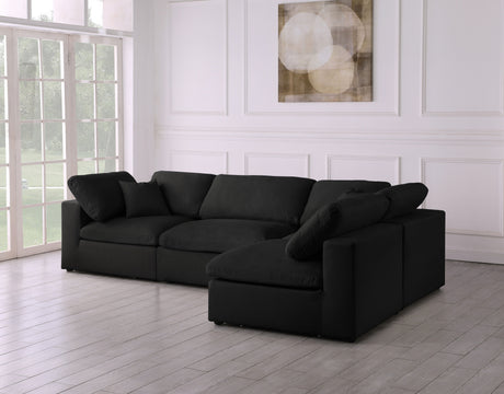 Serene - Modular Sectional - Black - Home Elegance USA