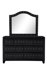 Sophia Dresser In Color Black Made With  Wood - Home Elegance USA