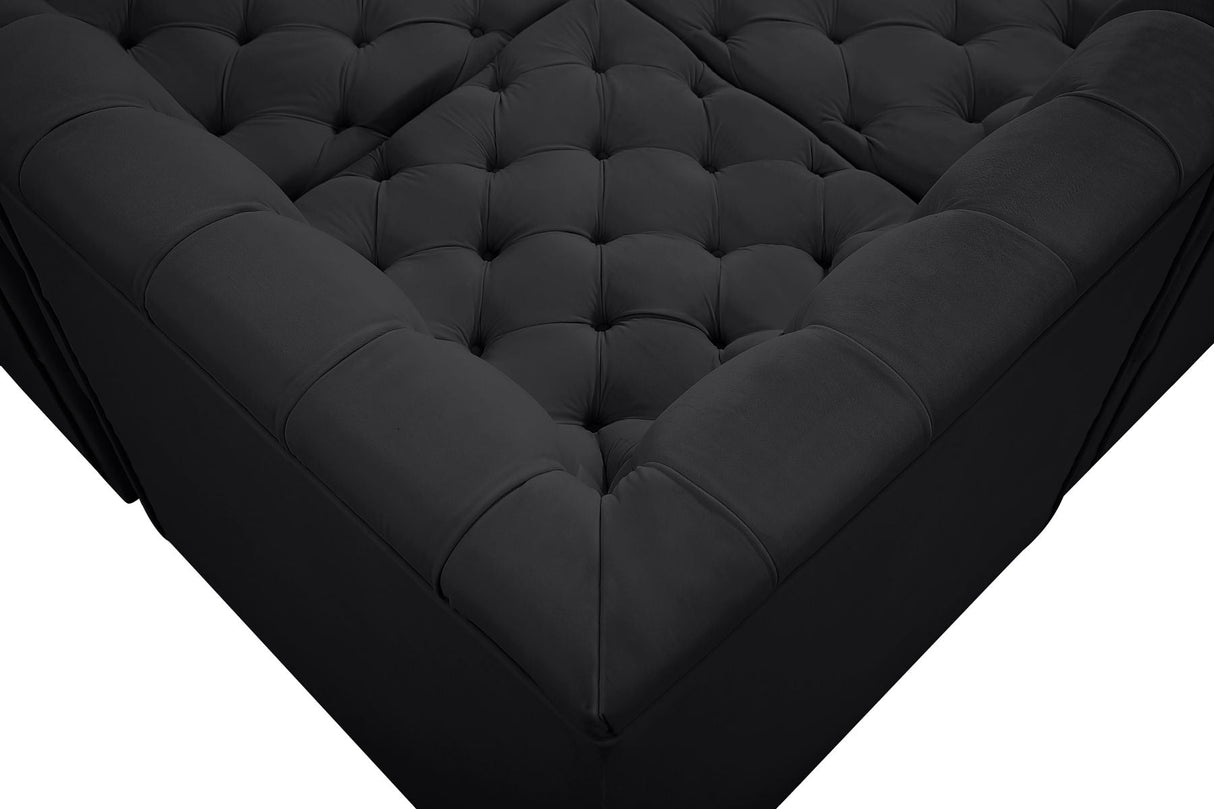 Tuft - Modular Sectional 7 Piece - Black - Fabric - Home Elegance USA