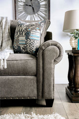 Mott - Sofa & Loveseat - Gray - Home Elegance USA