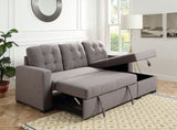 Chambord - Sectional Sofa - Gray Fabric - Home Elegance USA