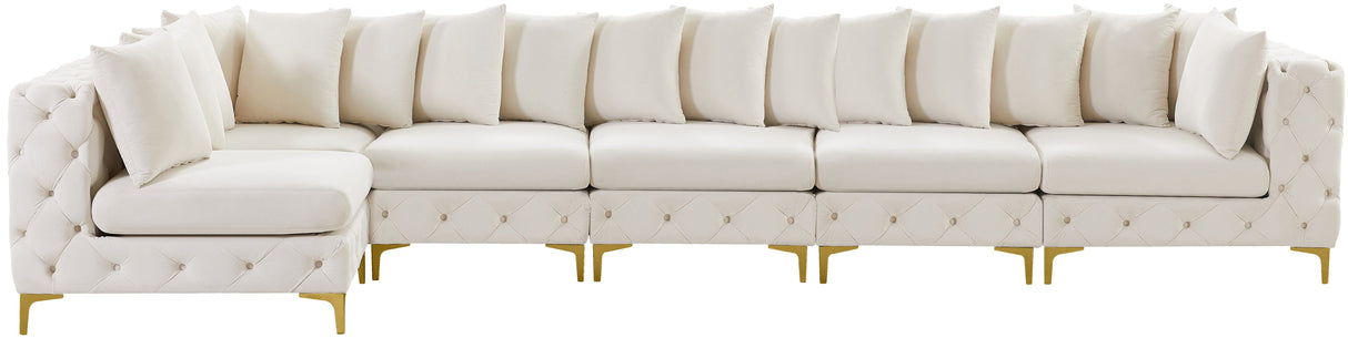 Tremblay - Modular Sectional 6 Piece - Cream - Home Elegance USA