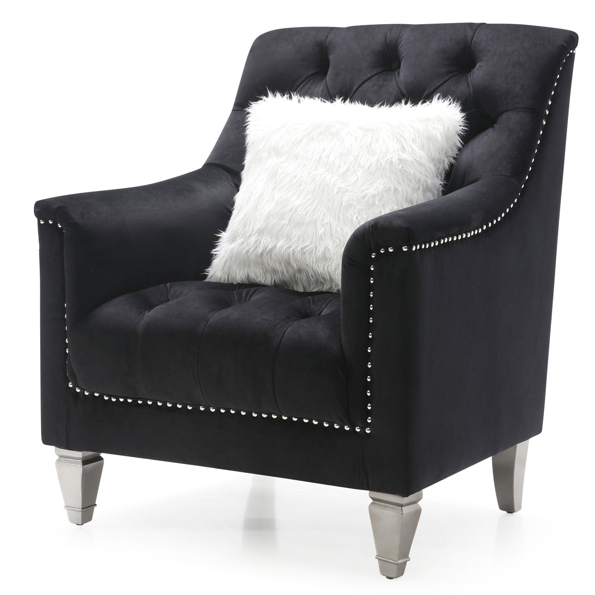 Glory Furniture Dania G853-C Chair , BLACK - Home Elegance USA