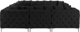 Tremblay - Modular Sectional 8 Piece - Black - Fabric - Home Elegance USA