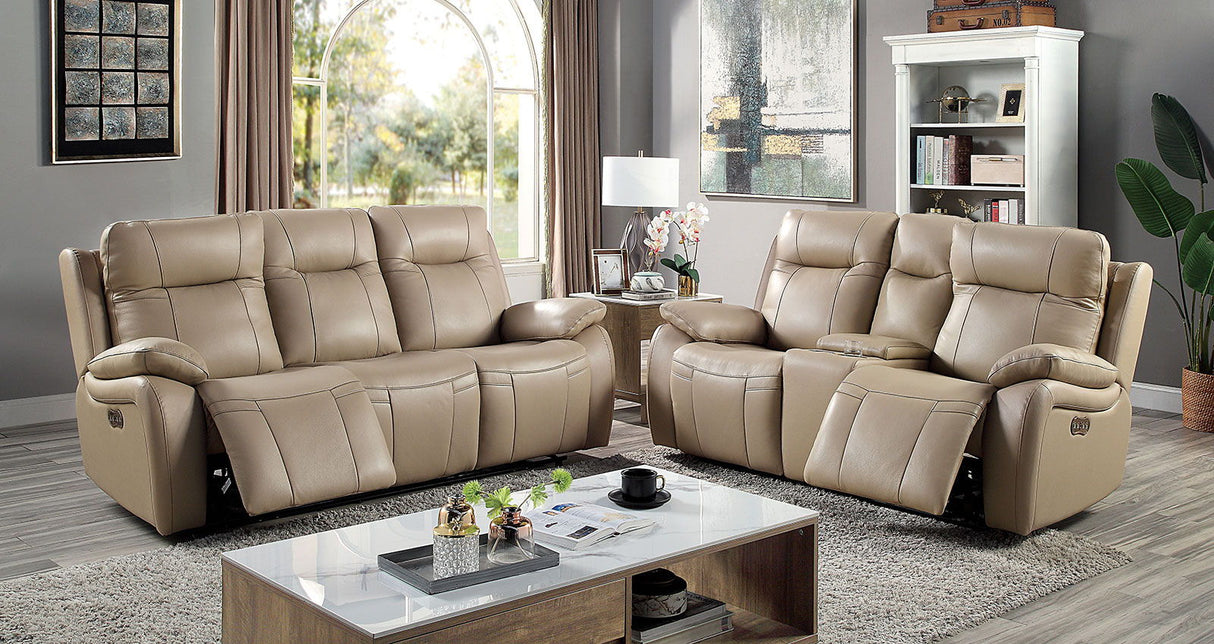 Gaspe - Power Sofa & Loveseat - Home Elegance USA