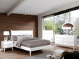 Lennart - 4 Piece Queen Bedroom Set With Oval Mirror - White