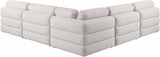 Beckham - Modular Sectional - Beige - Fabric - Home Elegance USA