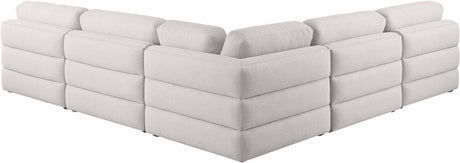 Beckham - Modular Sectional - Beige - Fabric - Home Elegance USA