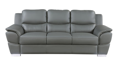 Global United Genuine Leather Sofa Home Elegance USA