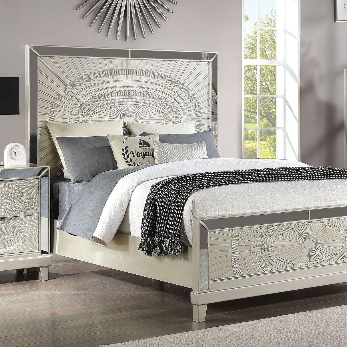 Valletta - 4 Piece Queen Bedroom Set - Home Elegance USA