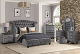 Sophia Chest Gray - Home Elegance USA