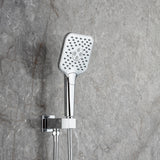 Shower System with Tub Spout Bath Shower Faucet Set 10 Inch Rain Shower with Handheld Spray Pressure Balance