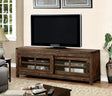 Hopkins - 7Tv Console - Wire Brushed Dark Walnut - Home Elegance USA