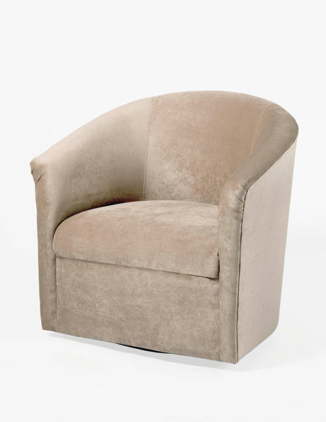 Eden Sand Swivel Chair - Home Elegance USA