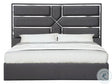 Da Vinci Queen Bed In Charcoal - 18730Q | J&M