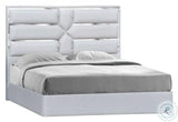Da Vinci King Bed In Silver Grey - 18731K | J&M | Home Elegance USA