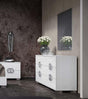 Status Italy Double Dresser With Mirror In White - Dafneddm | ESF