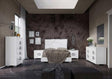 Status Italy 6 Piece King Bedroom Set In White - Dafnek-6Set | ESF