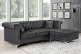 Damian - 2 Piece Reversible Sectional | Home Elegance USA
