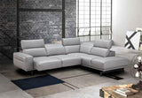 Davenport Light Grey Sectional In Right Facing - 17981 - Rhfc | J&M | Home Elegance USA