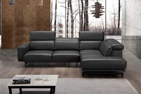 Davenport Slate Grey Sectional In Right Facing - 18875-Rhfc | J&M