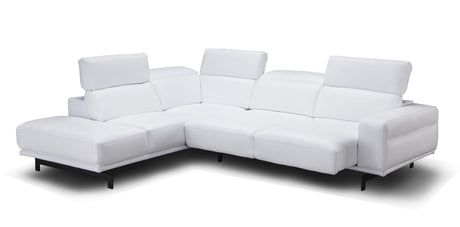Davenport Snow White Sectional In Left Facing - 17988-Lhfc | J&M