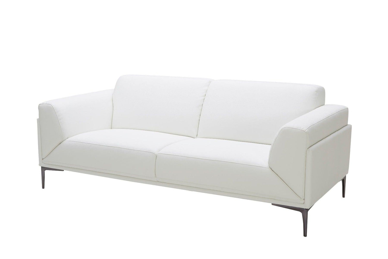 Davos Sofa In White - 18248 - S | J&M | Home Elegance USA
