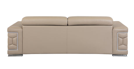 Top Grain Italian Leather Sofa - Home Elegance USA