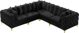 Tremblay - Modular Sectional 5 Piece - Black - Home Elegance USA