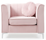 Glory Furniture Delray G794A-C Chair , PINK - Home Elegance USA