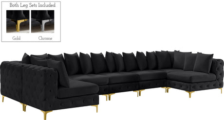 Tremblay - Modular Sectional 7 Piece - Black - Home Elegance USA