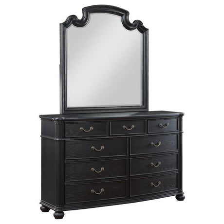 Dresser - Black - Wood - Home Elegance USA