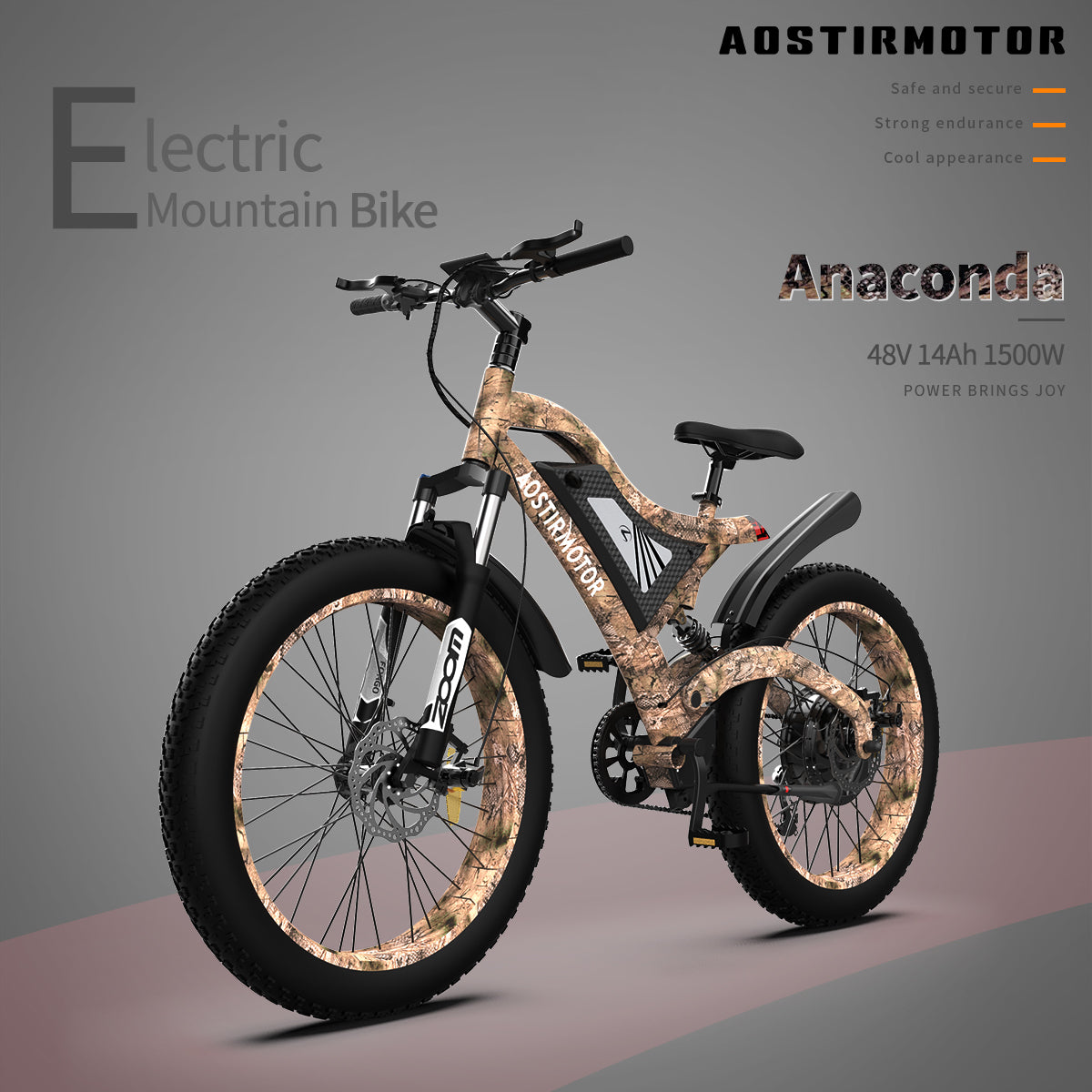 Aostirmotor electric mountain bike 26 hot sale