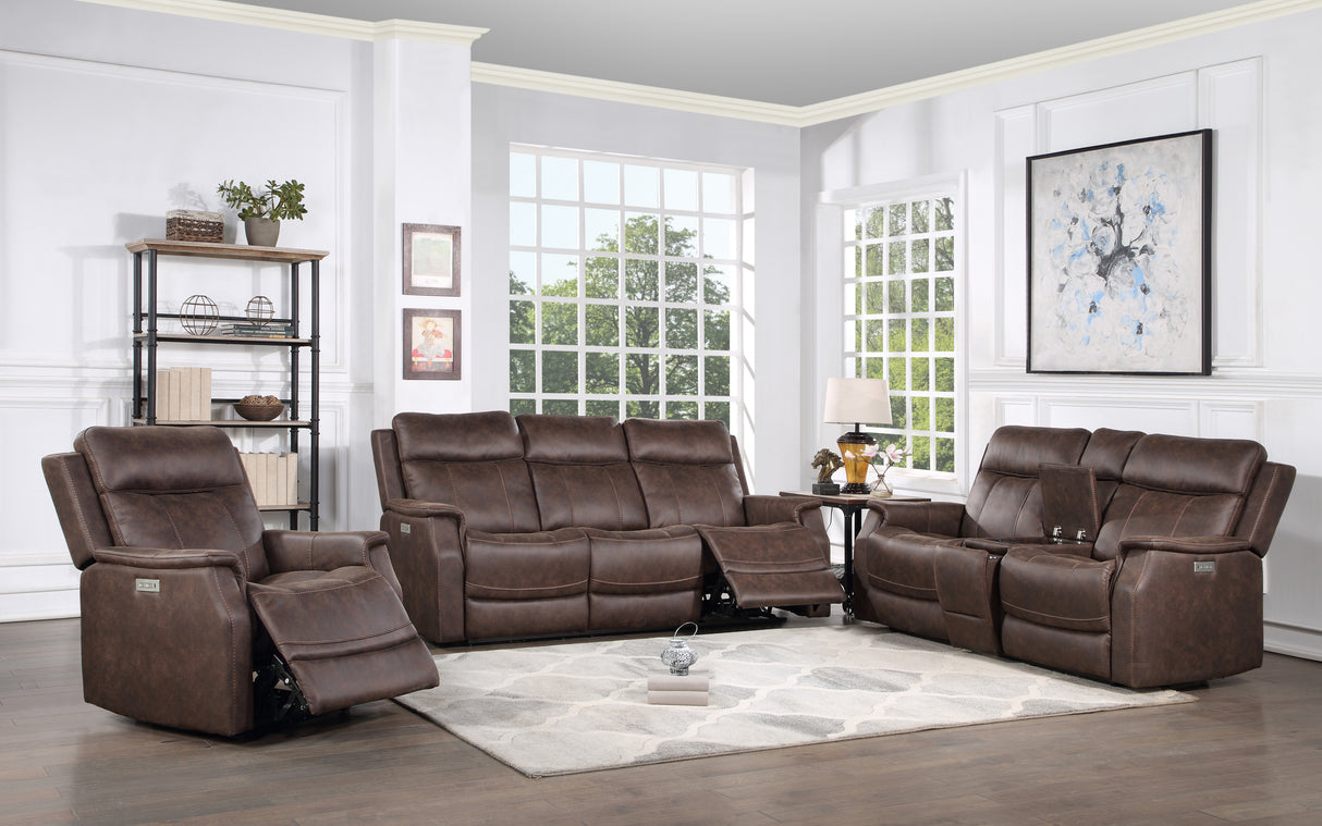 Valencia Pw/Pw Recliner Sofa Wa - Home Elegance USA