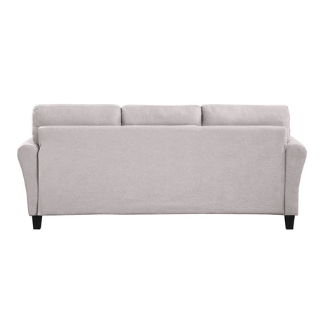 79.9" Modern Living Room Sofa Linen Upholstered Couch Furniture for Home or Office ,Light Grey,(3 - Seat,Old Sku:WF288519AAR) - WF300332AAR - image - 8