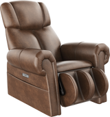 Massage Sofa SL Track Full Body and Recliner, Shiatsu Recliner, Massage Chair with Bluetooth Speaker-Purple Home Elegance USA